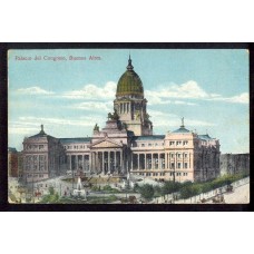 CIUDAD DE BUENOS AIRES MUY BUENA TARJETA POSTAL PALACIO DEL CONGRESO